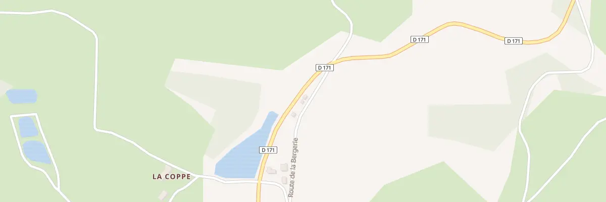 Plan du 5001 Rhuere à Gâcogne