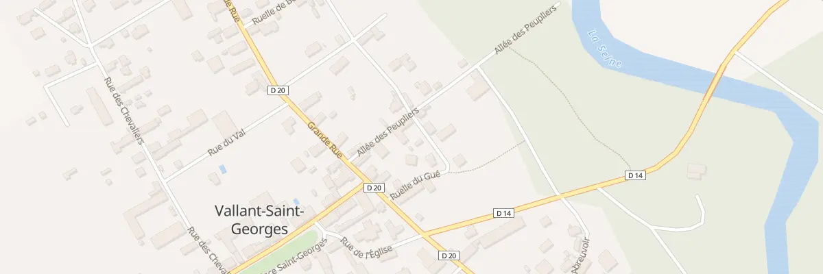 Plan du 3 Rue de Belleville à Vallant-Saint-Georges