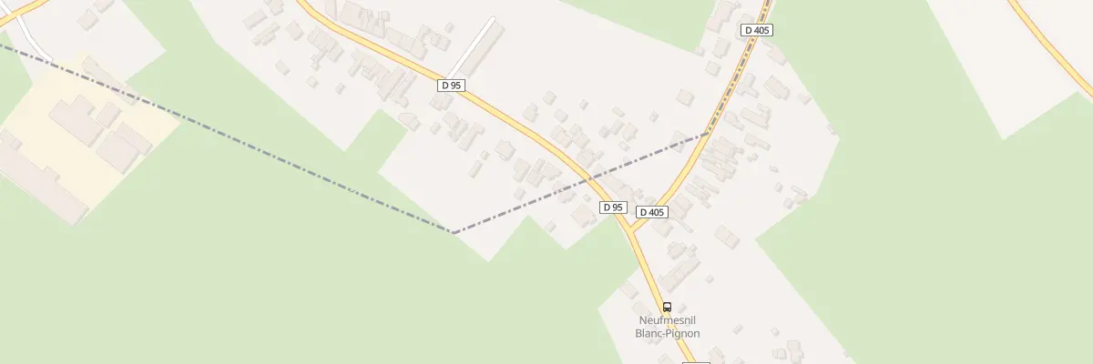 Plan du 1 Rue Jean Jaurès à Neuf-Mesnil