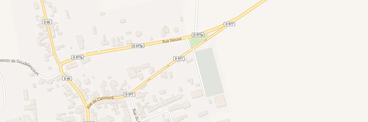 Plan du 20 Rue de Clermont à Bucy-lès-Pierrepont