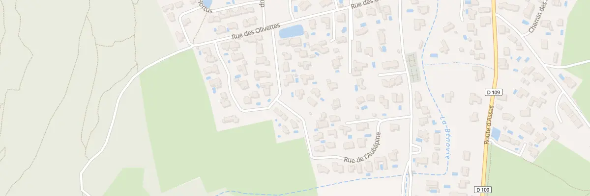 Plan du 39 Rue de l’Aubépine à Sainte-Croix-de-Quintillargues