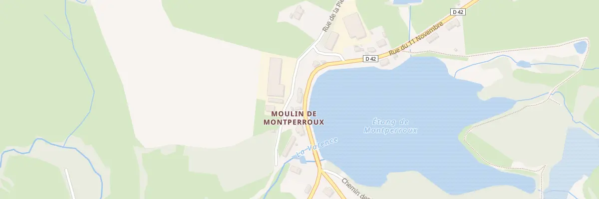 Plan du 46 Rue du 11 Novembre à Grury