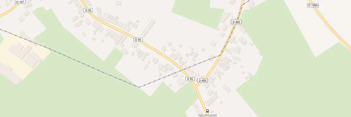 Plan du 16 Rue Jean Jaurès à Neuf-Mesnil