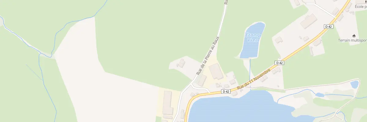 Plan du 11 Rue de la Pierre au Raux à Grury