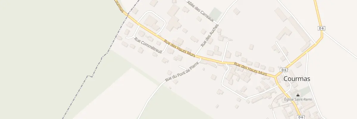 Plan du 17 Rue des Hauts Murs à Courmas