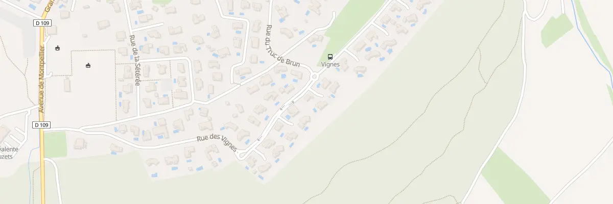 Plan du 317 Rue des Vignes à Assas