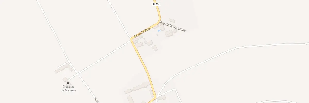 Plan du 46 Gr Grande Rue à Messon