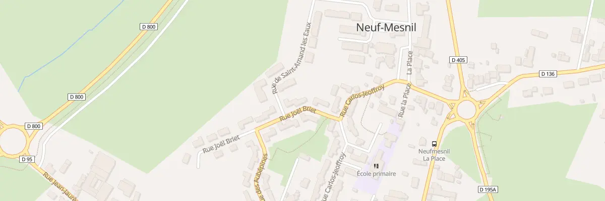 Plan du 6 Rue Briet Res Jeoffroy à Neuf-Mesnil