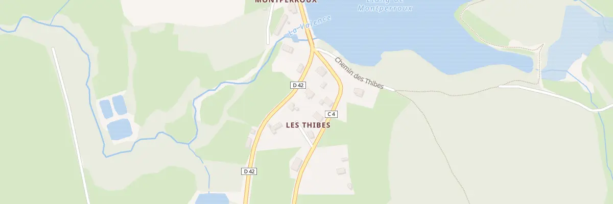 Plan du 54 Rte de la Mine à Grury