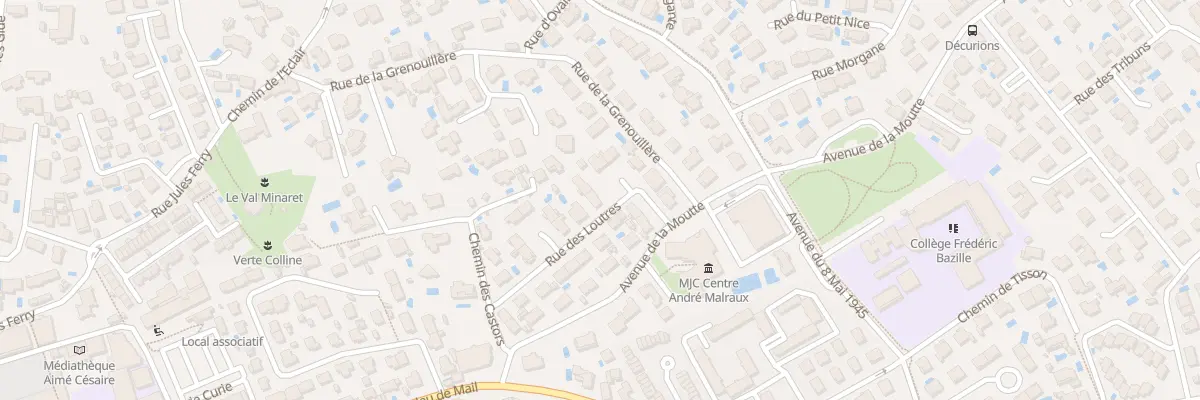 Plan du 17 Rue des Loutres à Castelnau-le-Lez