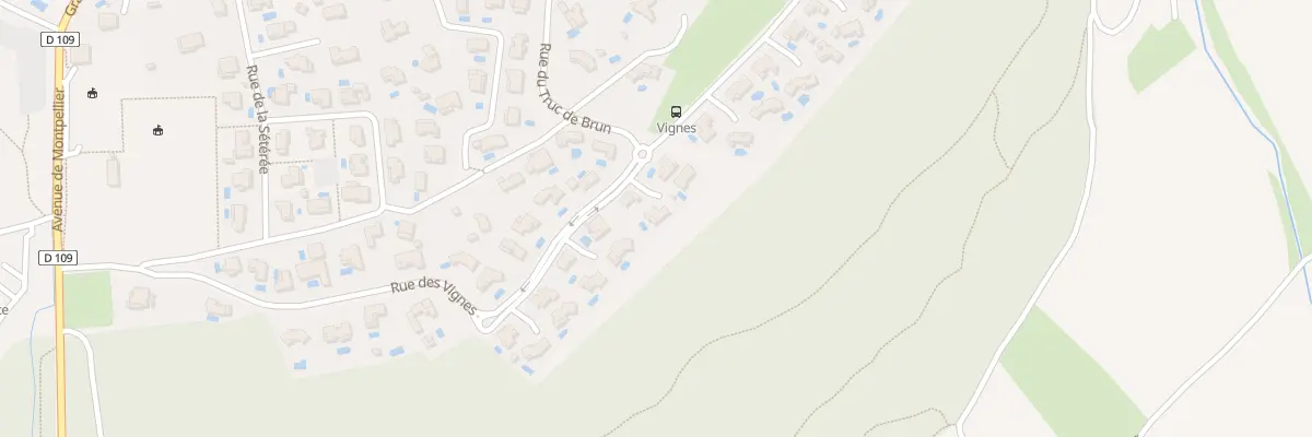 Plan du 315 Rue des Vignes à Assas