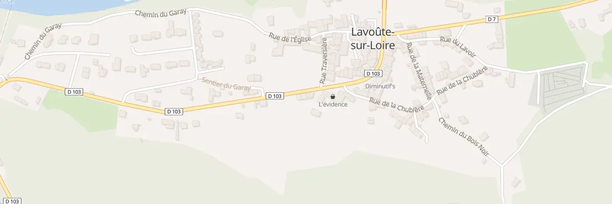 Plan du 27 Av de la Résistance à Lavoûte-sur-Loire