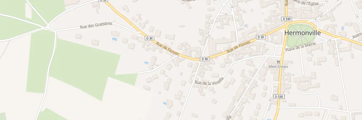 Plan du 33 Rue de Fismes à Hermonville