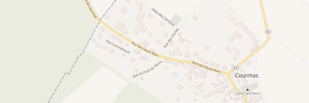 Plan du 18 Rue des Hauts Murs à Courmas