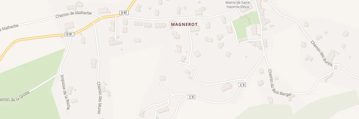 Plan du 132 Chem de Ribet à Saint-Haon-le-Vieux