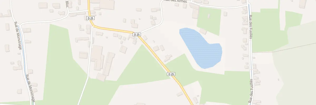Plan du 13 Rue de la Gare à Tavaux-et-Pontséricourt