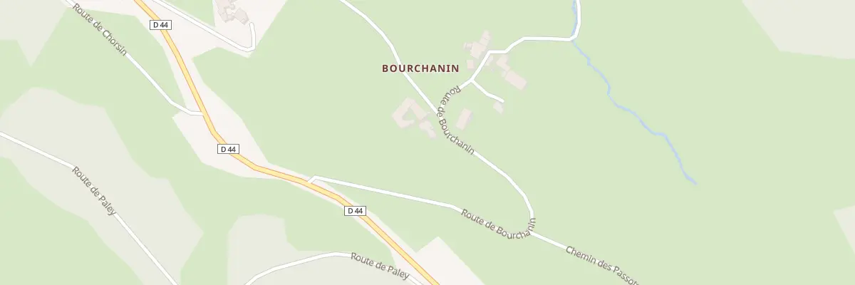 Plan du 427 Rte de Bourchanin à Saint-Bonnet-le-Courreau