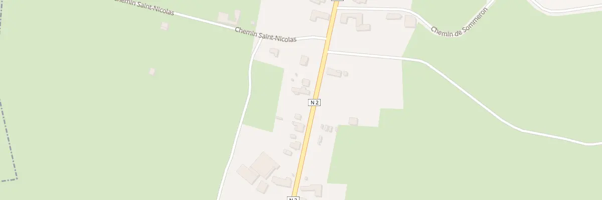 Plan du 22 Rte Route Nationale 2 à Froidestrées