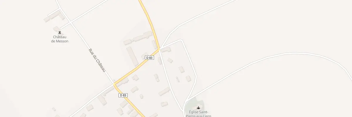 Plan du 8 Rue de l’Eglise à Messon
