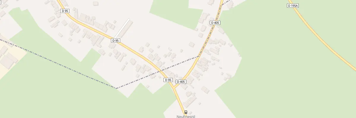 Plan du 2 Rue Jean Jaurès à Neuf-Mesnil