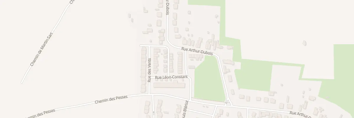 Plan du 3 Rue du Moulin à Feignies