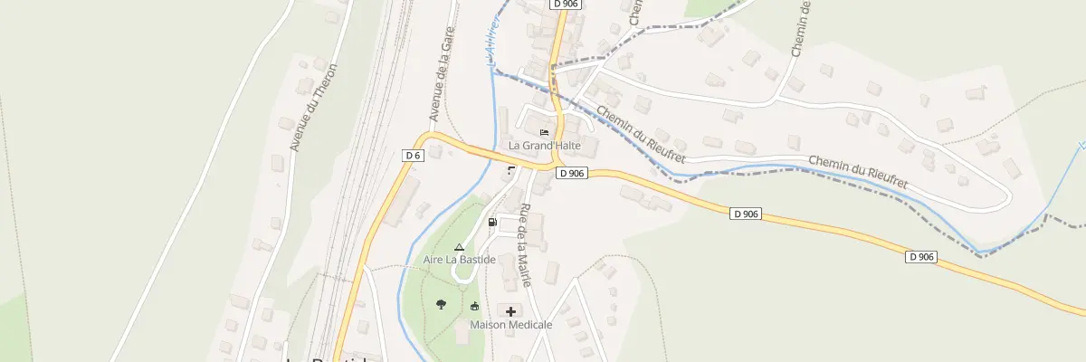 Plan du 5038 Pl de l’Église à La Bastide-Puylaurent