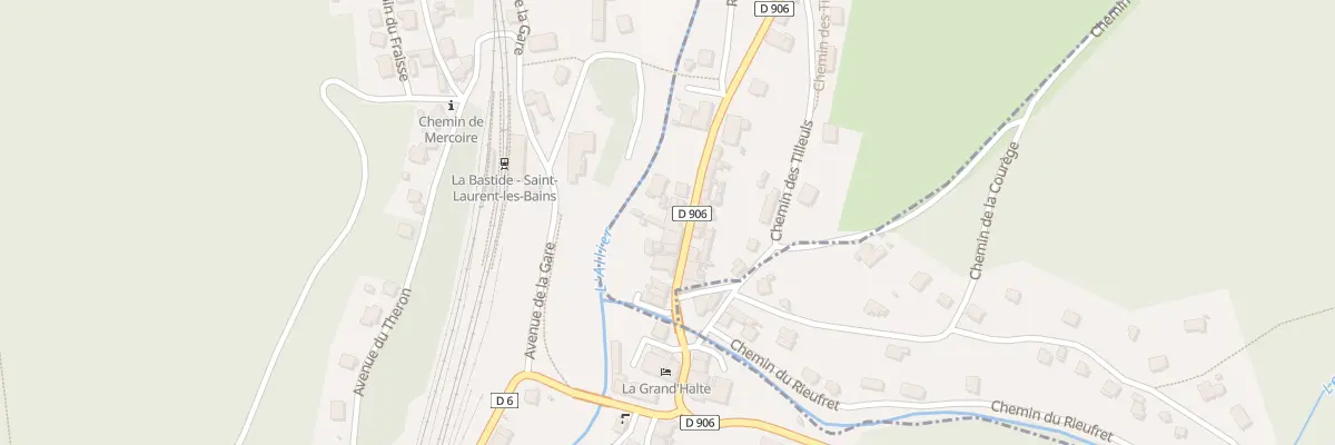 Plan du 5070 La Bastide à Laveyrune