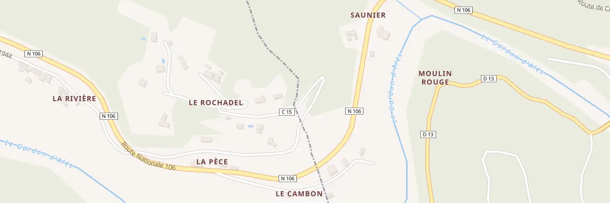 Plan du 5779 Darrios La Vigne au Collet-de-Dèze