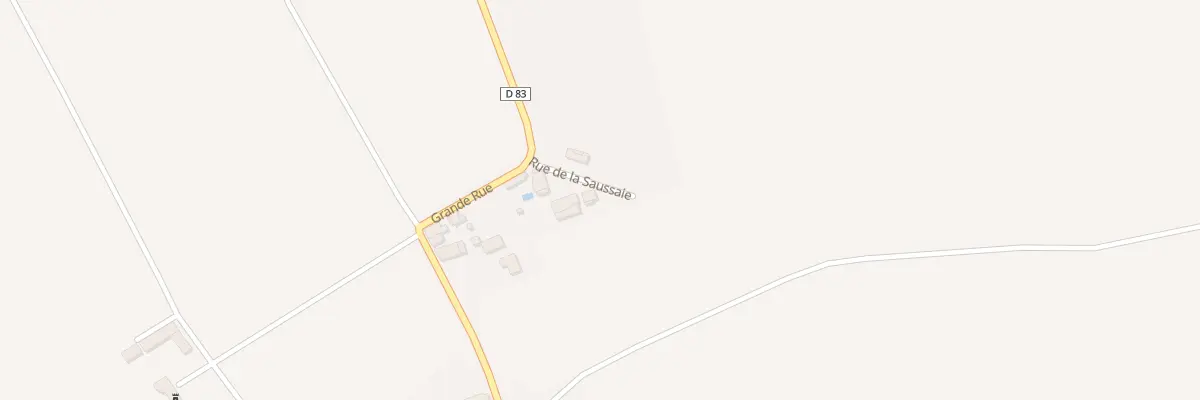 Plan du 2 Rue de la Saussaie à Messon