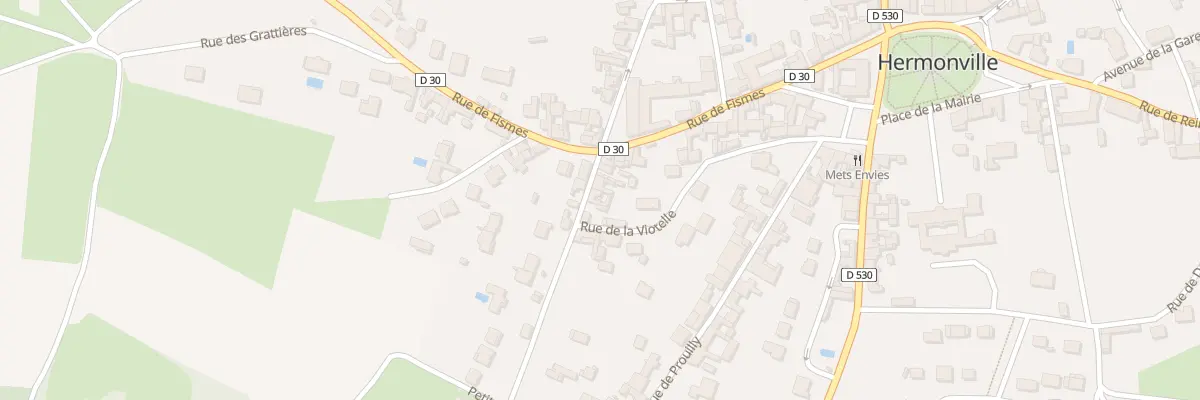 Plan du 5 Rue des Soranges à Hermonville