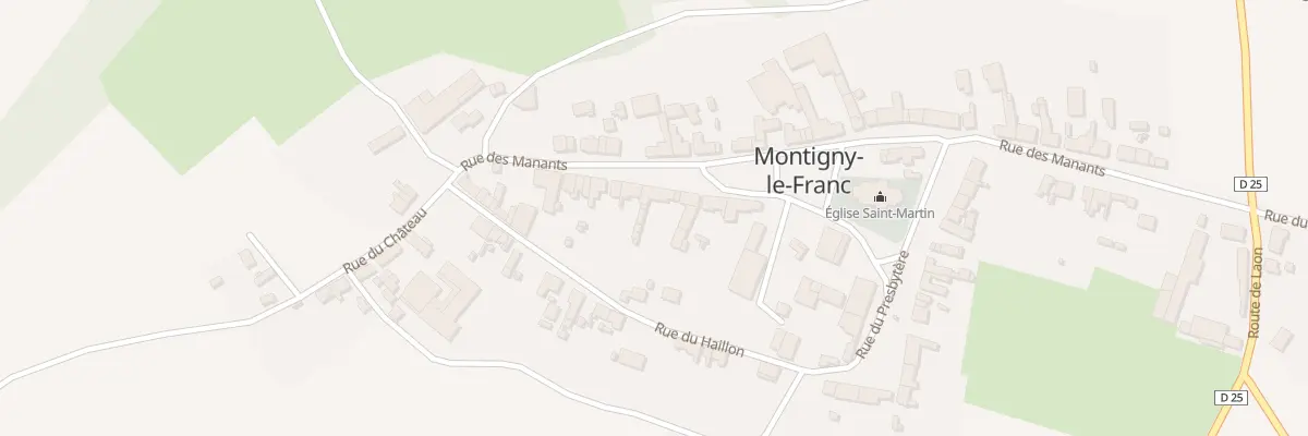 Plan du 14 Rue des Manants à Montigny-le-Franc