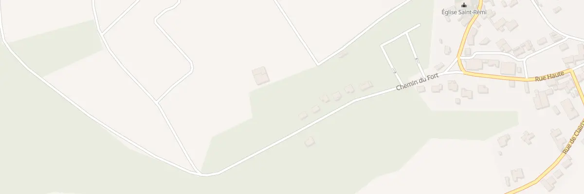 Plan du 20 Che du Fort à Coulommes-la-Montagne
