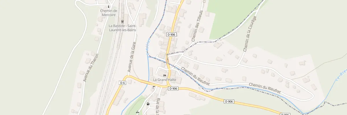 Plan du 5104 La Bastide à Saint-Laurent-les-Bains-Laval-d’Aurelle