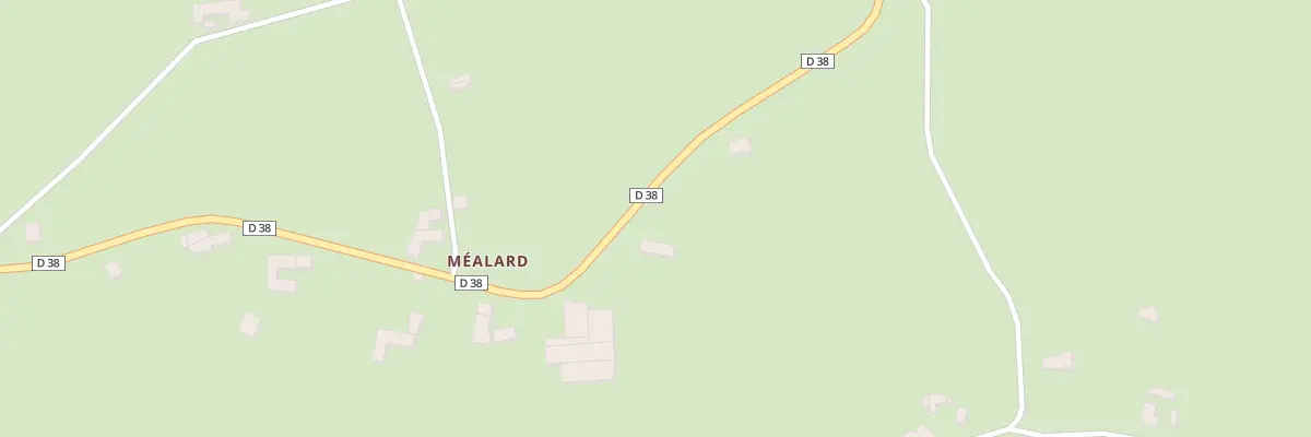 Plan du 5421 Mealard à Saint-Martin-la-Sauveté