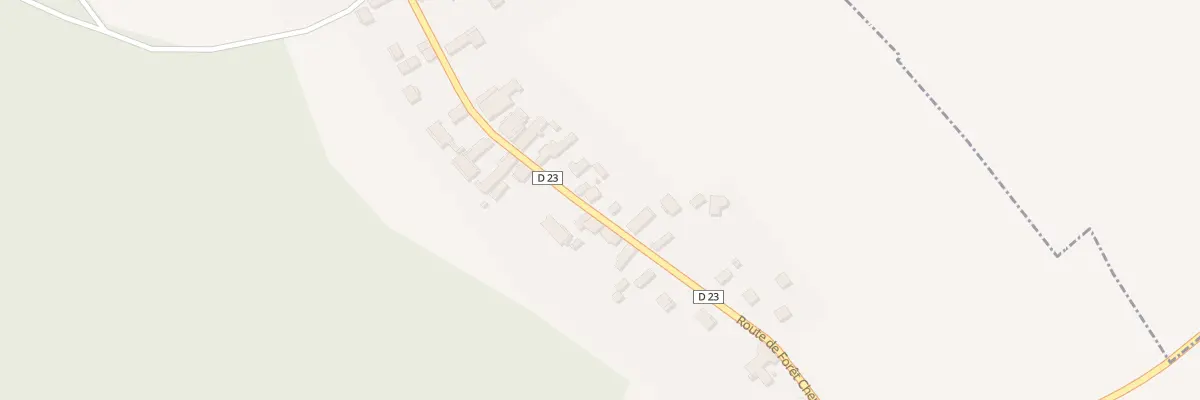 Plan du 27 Rte de Forêt Chenu à Maraye-en-Othe