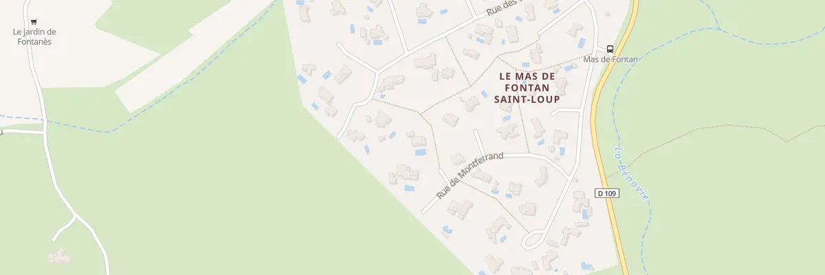 Plan du 39 Rue de Montferrand à Fontanès