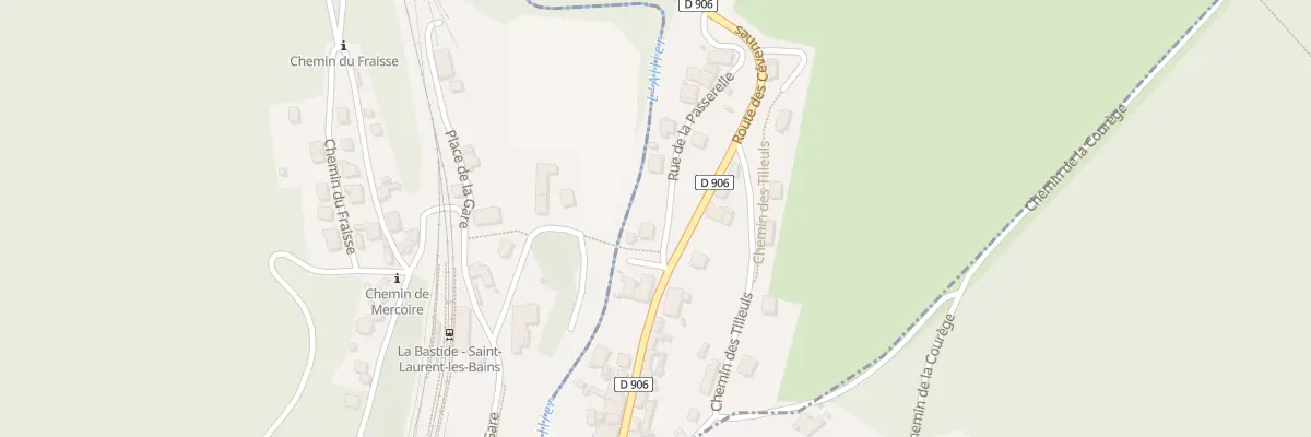 Plan du 5208 La Bastide à Laveyrune