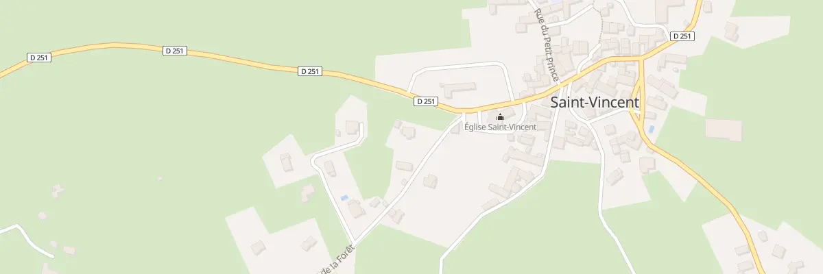 Plan du 4 Rue de la Forêt à Saint-Vincent