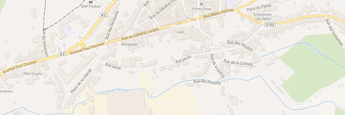 Plan du 38 Rue Jacob à Vervins