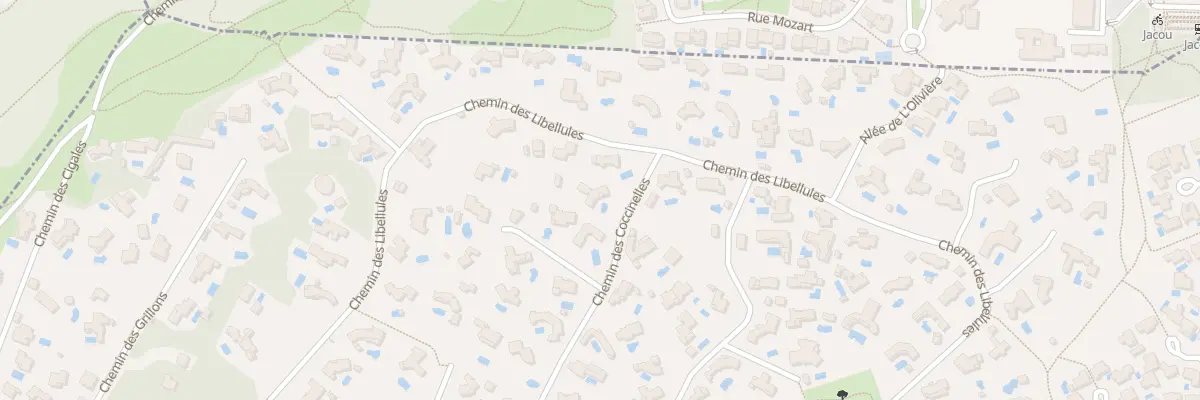 Plan du 625 Che des Coccinelles à Castelnau-le-Lez