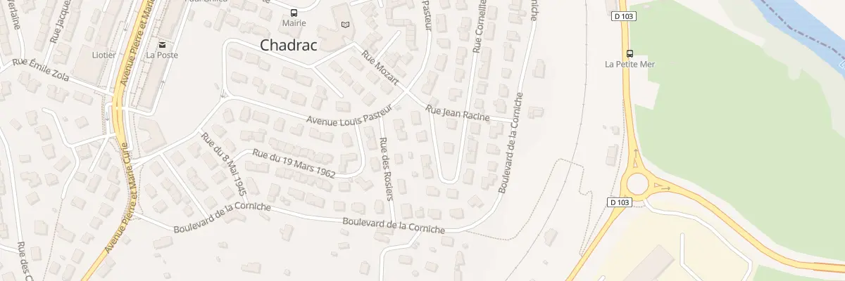 Plan du 4 Rue Racine à Chadrac