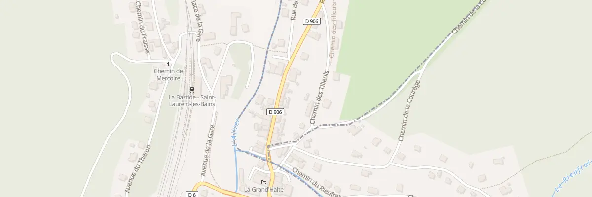 Plan du 5087 La Bastide à Laveyrune
