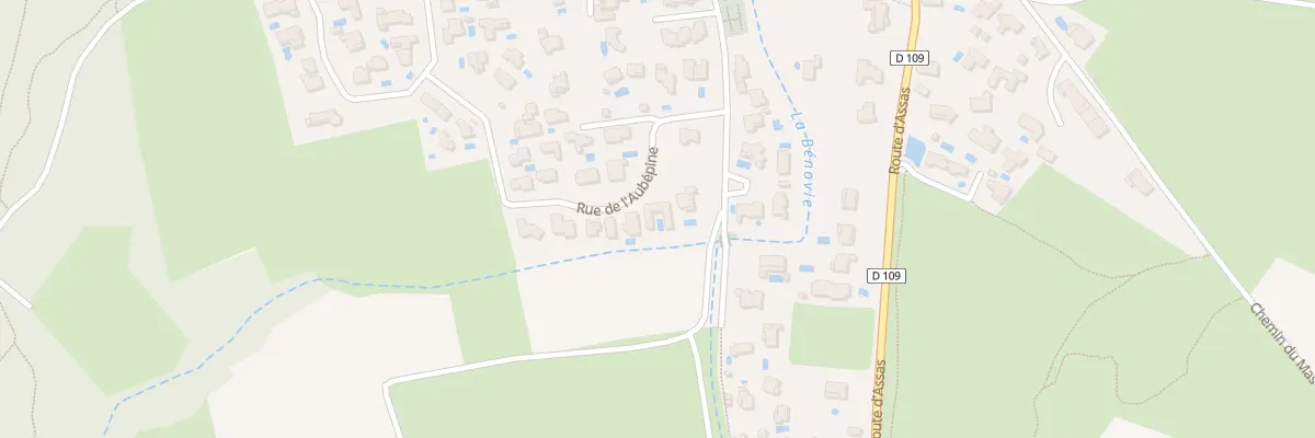 Plan du 224 Rue de l’Aubépine à Sainte-Croix-de-Quintillargues