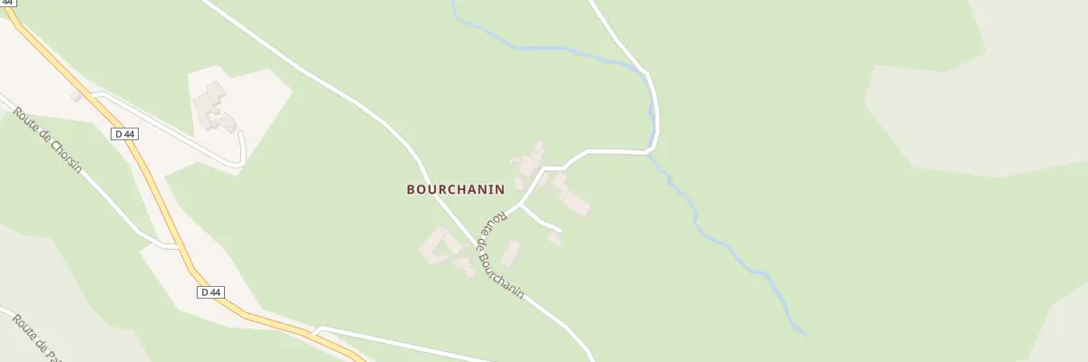 Plan du 550 Rte de Bourchanin à Saint-Bonnet-le-Courreau