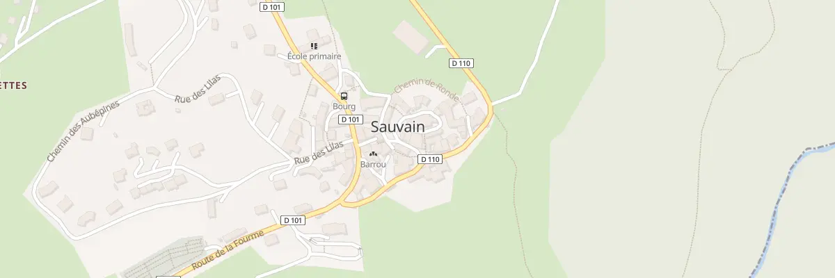 Plan du 23 Pas André Reymond à Sauvain