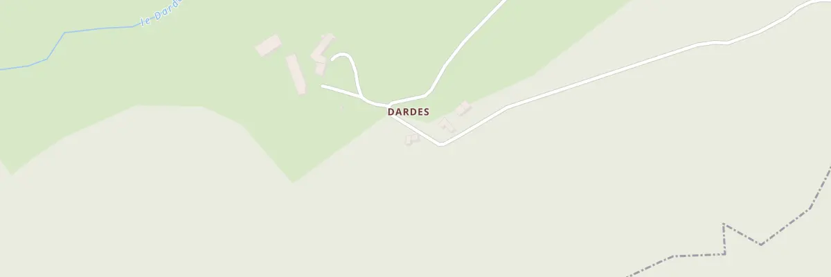 Plan du 3 Dardes à Solore-en-Forez