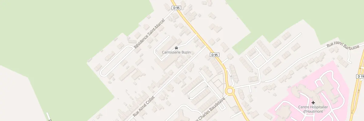 Plan du 18 Rue Aimé Collet à Hautmont
