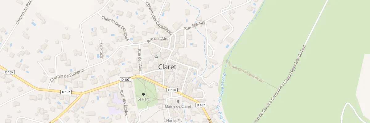 Plan du 2711 Rue du Four à Claret