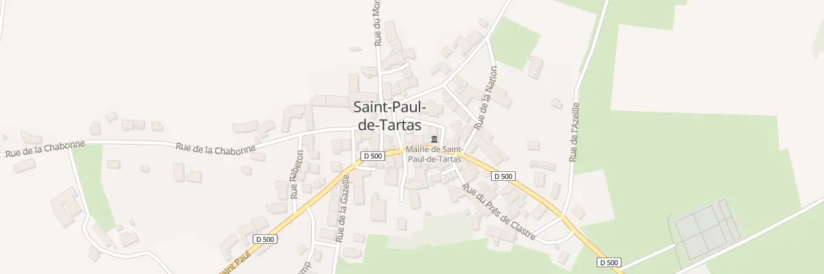 Plan du 9103 Pl de l’Eglise à Saint-Paul-de-Tartas