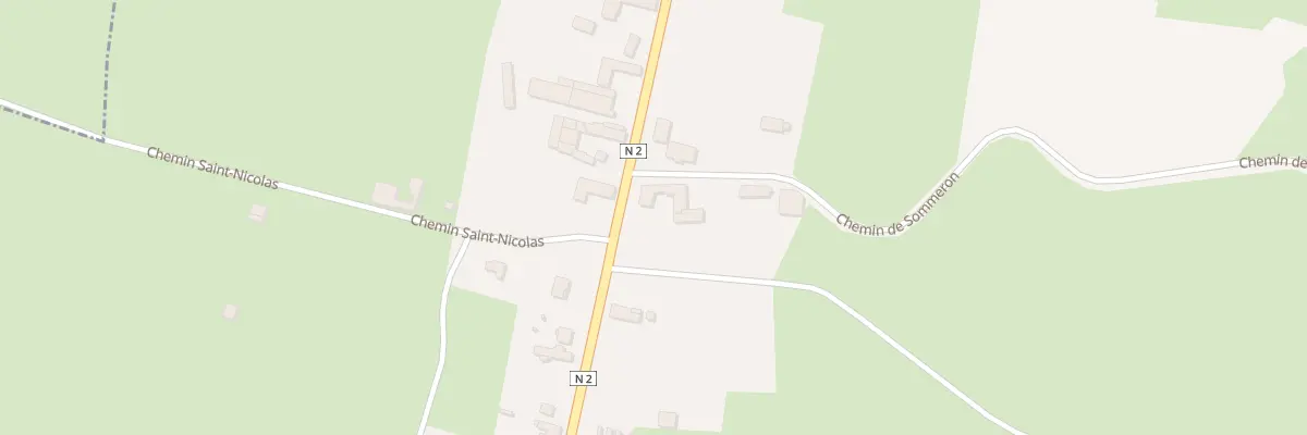 Plan du 17 Rte Route Nationale 2 à Froidestrées
